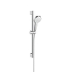 Hansgrohe Croma select s ensemble barre de douche coulissante 65cm 1 jet blanc chrome GA11101