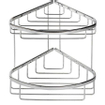 Geesa Basket Étagère de douche d'angle double 27,5cm Chromé 0650257