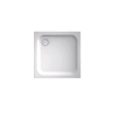 Bette receveur de douche tôle d'acier carrée 90x90x6.5cm blanc 0360538
