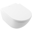 Villeroy & Boch Subway 3.0 WC suspendu sans bride 56cm à fond creux Ceramic+ stone white SW546733