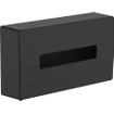 Hansgrohe Addstoris tissuebox voor makeup doekjes mat zwart SW651499