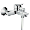 Hansgrohe Logis Mitigeur bain mural avec inverseur et connexions entraxe=15cm chrome 0605671