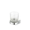 Geesa Nexx Porte-gobelet avec verre Chrome 0650101