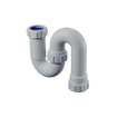 McAlpine Siphon tuyau en plastique modèle S avec marque de qualité KOMO 5/4x32mm blanc 0520594