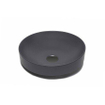 GO by Van Marcke waskom - 40x40x9cm - opbouw - rond - porselein mat antraciet SW1009755