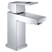 GROHE Eurocube mitigeur de lavabo S Size monotrou économique en eau avec disques céramiques chrome SW29774