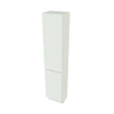 Nemo Spring Ventus Tre armoire colonne L400 x H2000 x P340 mm 2 portes gauche sans poignée couleur blanc SW289365