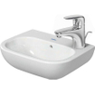 Duravit D Code lave-mains avec trou de robinet à gauche 36x27cm blanc 0296238