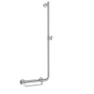 Hansgrohe unica comfort barre de douche coulissante 110 droite avec poignée gauche chrome blanc SW66577