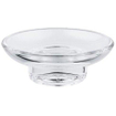 GROHE Essentials porte-savon - 11x3.9cm - rond - transparent 0438133