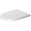 Duravit Starck 3 WC-zitting - 37x43.6x3.8cm - Kunststof - glans wit 0314994