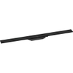 Hansgrohe RainDrain Flex caniveau de douche 900 recoupable ensemble de finition noir mat SW791705