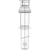 Burgerhout Skyline 3000 gouttière en aluminium concentrique 80 125 mm noir 1405596
