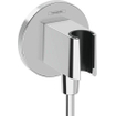 Hansgrohe Fixfit porte-serviette mural avec coude mural et clapet anti-retour chrome SW772520