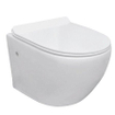 Nemo Spring Purcompact PACK WC suspendu sans bride avec abattant fin amovible softclose blanc SW641815