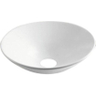 GO by Van Marcke Juno vasque semi encastrable ronde 42,5x42,5x16,5cm porcelaine blanc SW293320