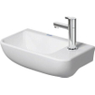 Duravit Starck Me lave-mains trou de robinet à droite 40x22cm blanc SW258684