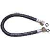 Go by Van Marcke tuyau de gaz avec 2 écrous séparés et joint pour appareils mobiles 1/2F x 1/2F 700 cm caoutchouc noir SW288413