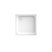 Bette receveur de douche tôle d'acier carrée 90x90x6.5cm blanc 0360538
