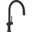 Hansgrohe Talis 1-gr Mitigeur de cuisine 220 mat noir SW528901