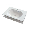 Nemo Start Neva lavabo-plan en marbre de synthèse 700x500x15 mm blanc SW288950
