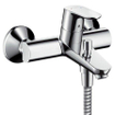 Hansgrohe Focus E2 robinet baignoire avec inverseur et raccords chrome 0450764
