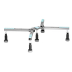 Mepa support de receveur de douche avec 5 pieds réglables de 125 à 180 mm 0364580