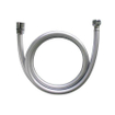 Nemo Spring Flussio flexible de douche raccord universel 1/2 antitorsion anti-rayures anti-pli flexible en plastique lisse 1500 mm chrome SW284384