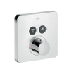 AXOR Showerselect garniture de finition thermostatique avec robinet d'arrêt pour 2 fonctions chrome GA86984