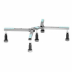 Mepa support de receveur de douche avec 5 pieds réglables de 125 à 180 mm 0364580