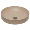 GO by Van Marcke vasque - 40x40x9cm - à poser - ronde - porcelaine mate latte SW1009735