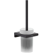 Hansgrohe Addstoris Garniture brosse WC mat noir SW651262