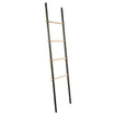 Nemo Stock Sano porte-serviettes échelle 1700 x 490 x 30 mm matériau inox chêne finition bois noir SW293545