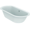 Ideal Standard Connect Air baignoire duo encastrable 180x80cm Acrylique ovale blanche sans jeu de pieds SW89827