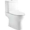 GO by Van Marcke Gustav PACK staand toilet H uitgang 18 cm reservoir met Geberit spoelmechanisme porselein wit met dunne softclose en takeoff zitting SW288583