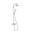 Hansgrohe Showerpipe Croma Select S 180 2jet bain/douche blanc/chromé GA42902