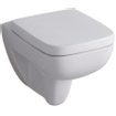 Geberit Renova plan WC suspendu - avec couvercle - 54cm - avec bord d'évacuation - fond creux - blanc SW1212702