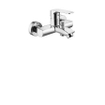 Go by Van Marcke Lena robinet de baignoire et de douche mélangeur 2 trous apparent avec inverseur chromé SW454989