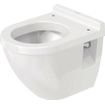 Duravit Starck 3 cuvette suspendue à chasse profonde Compact blanc 0314161