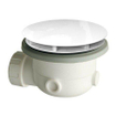 Xenz Bonde de receveur de douche 90 mm blanc brillant SW648040