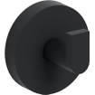 Clou Flat patère pour serviette 4,8x4,8cm 2 pièces Noir mat SW86594