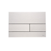 Tece Square II plaque de commande duospoel technique incl. cadre d'encastrement métal inox brossé SW295879