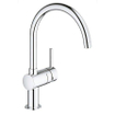 GROHE Minta Mitigeur de cuisine - haut - bec rond pivotant - chrome 0442461