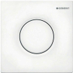 Geberit type 01 plaque de commande pour urinoir - pneumatique - bouton rond - blanc 0700530