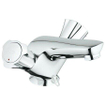 GROHE Costa ééngatmengkraan voor wastafel metalen grepen flexibele aansluitslangen chroom SW29729