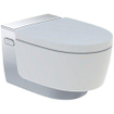 Geberit AquaClean Mera Comfort WC-douche - aspiration des odeurs - séchage à air chaud - douchette intime - softclose - plaque de recouvrement brillant/chrome - blanc brillant GA13633