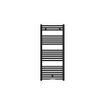 Nemo Start Basic handdoekradiator - 115.4x50cm - 506 watt - mat zwart OUTLETSTORE STORE43519