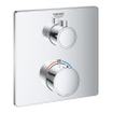 Grohe Grohtherm Inbouwthermostaat - 2 knoppen - rechthoekig - chroom SW236918