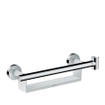 Hansgrohe badgreep comfort met porter en planchet chroom SW66574