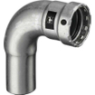 Viega Megapress coude 90° sc acier 1 x press 3/4 7542743